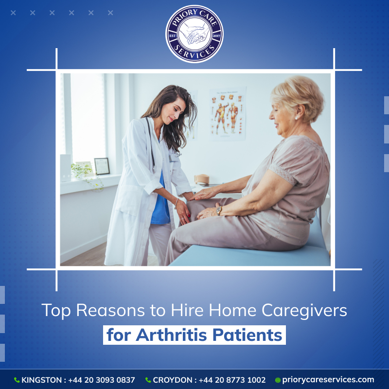 Do you have an elderly arthritis patient at home? Do you want to know how hiring a home caregiver can be helpful? Then, read this blog to get your answer.