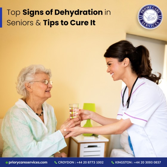 Top Signs of Dehydration in Seniors & Tips to Cure It