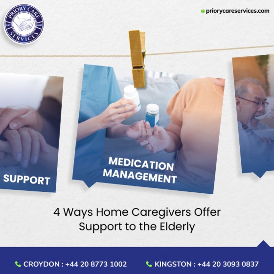 4 Ways Home Caregivers Offer Support to the Elderly