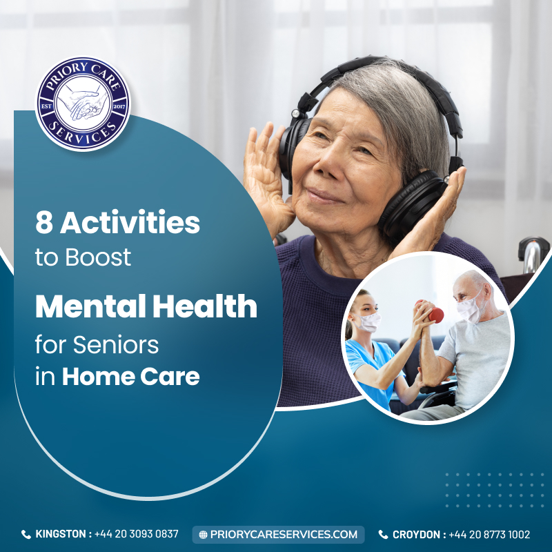 8 Activities to Boost Mental Health for Seniors in Home Care