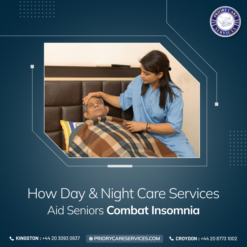 How Day & Night Care Services Aid Seniors Combat Insomnia