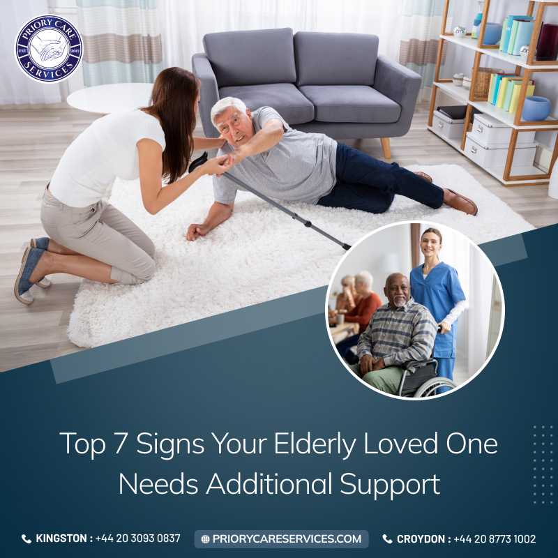 Top 7 Signs Your Elderly Loved One Needs Additional Support