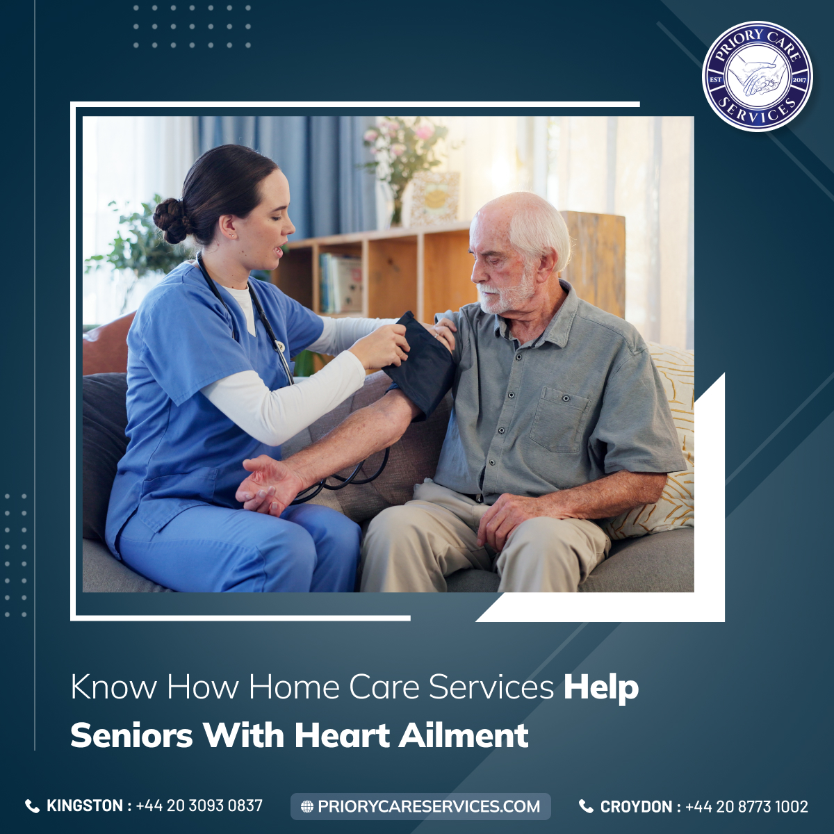 Know How Home Care Services Help Seniors With Heart Ailment