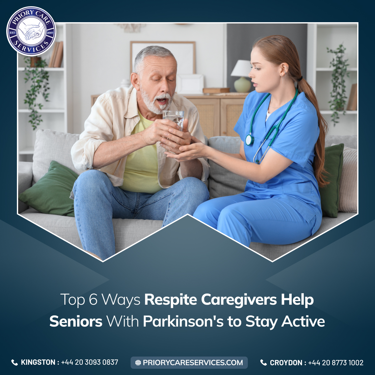 Top 6 Ways Respite Caregivers Help Seniors With Parkinson's to Stay Active