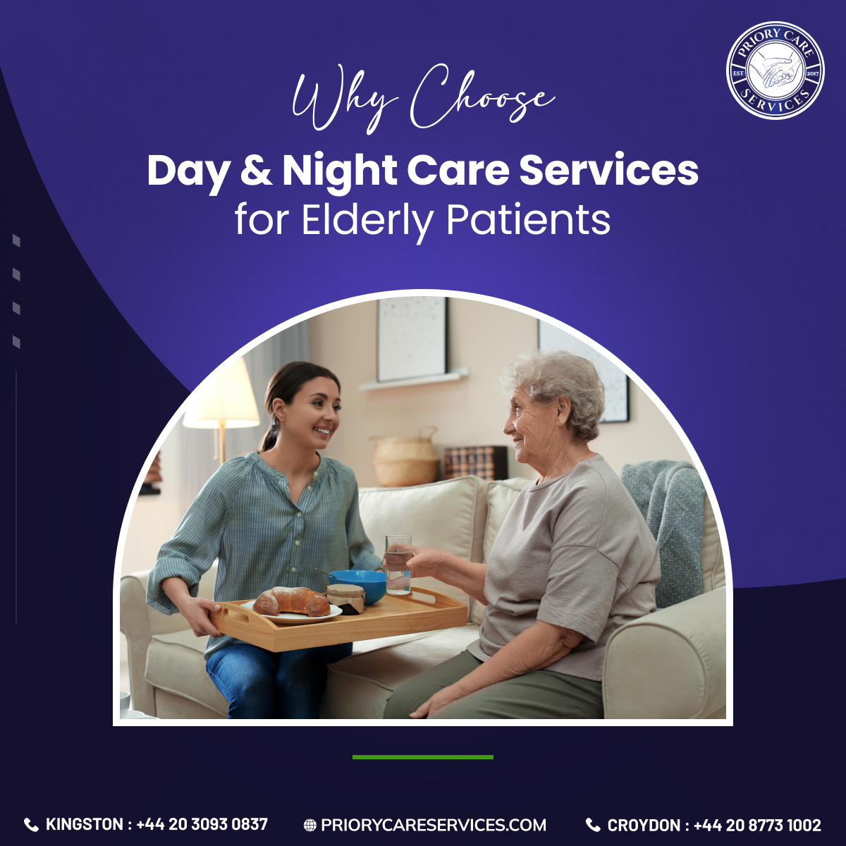 Day and Night Care Services for Elderly Patients